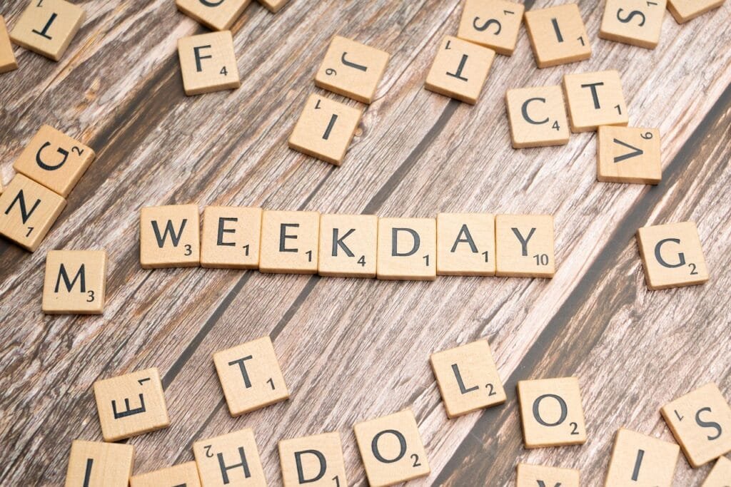 weekday, working day, monday, tuesday, wednesday, thursday, friday, school day, office day, routine, working week, weekday schedule, weekday activities, weekday routine, weekday commute, weekday work, weekday meetings, weekday tasks, word, letter tiles, background, weekday, monday, tuesday, routine, routine, routine, routine, routine